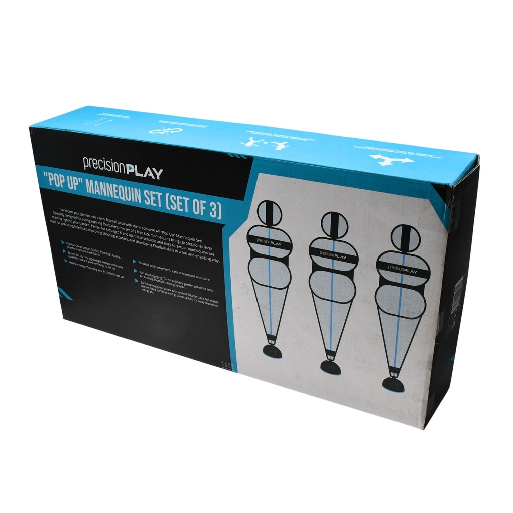 PrecisionPLAY "Pop Up" Mannequin Set (Set of 3)