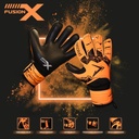 Precision Junior Fusion X Flat Cut Essential Goalkeeper Gloves