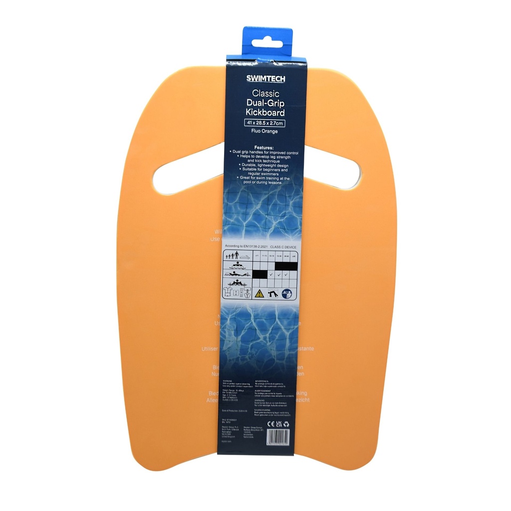 SwimTech Classic Dual-Grip Kickboard