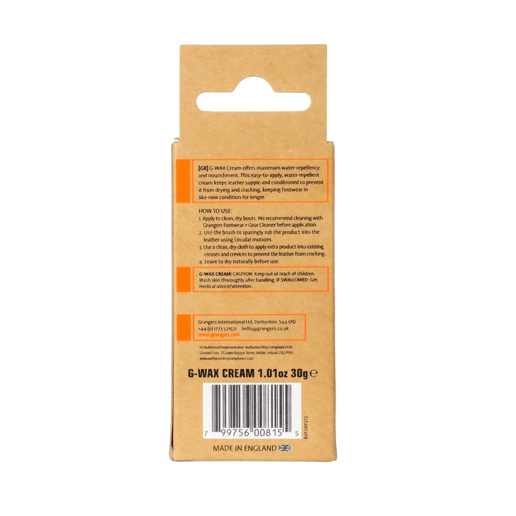 Grangers Mini G-Wax Cream Kit