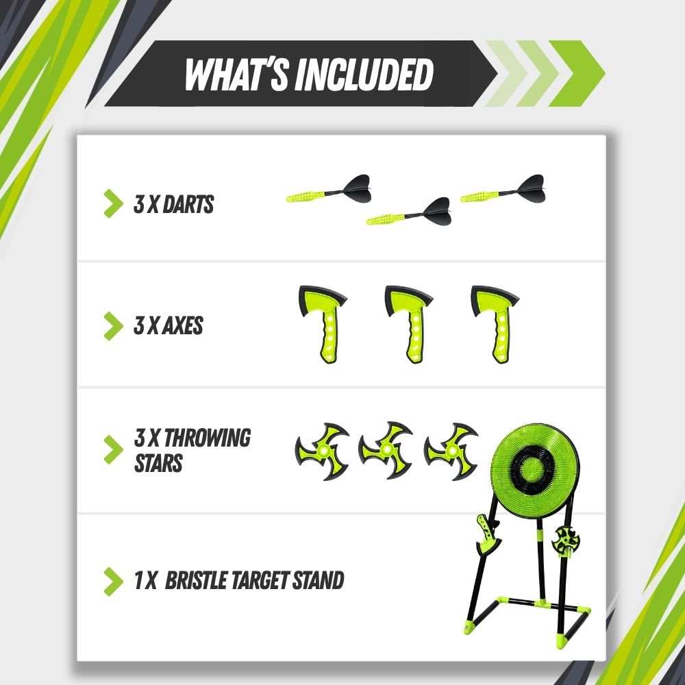 Evo-X 3-In-1 Toy Target Set