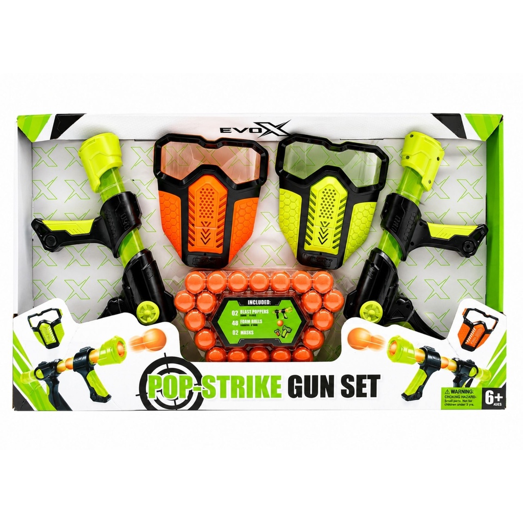 Evo-X Pop-Strike Gun Set